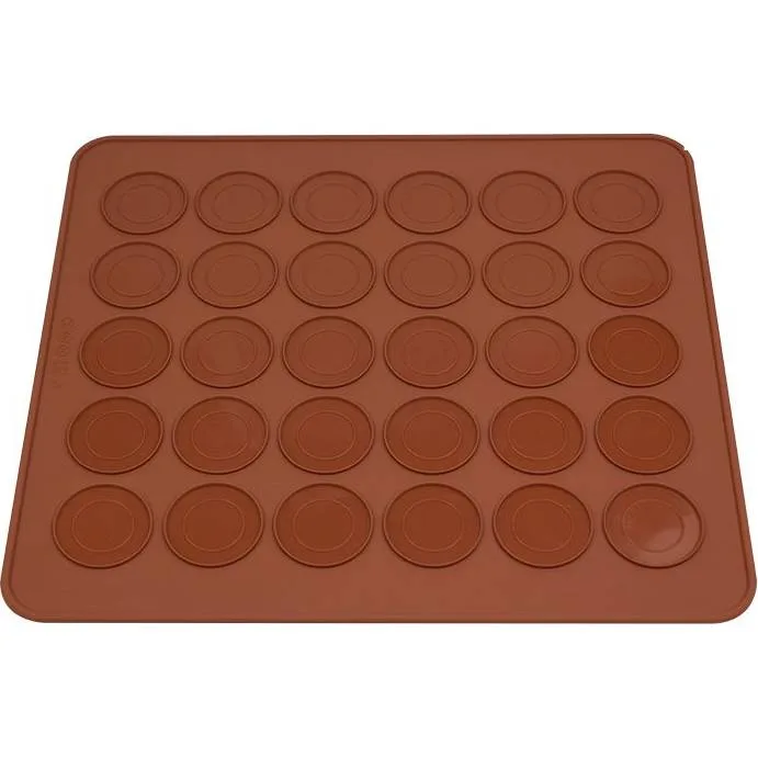 Silikonová forma na 30 makronek 28,6 × 25,5 cm – Cakesicq