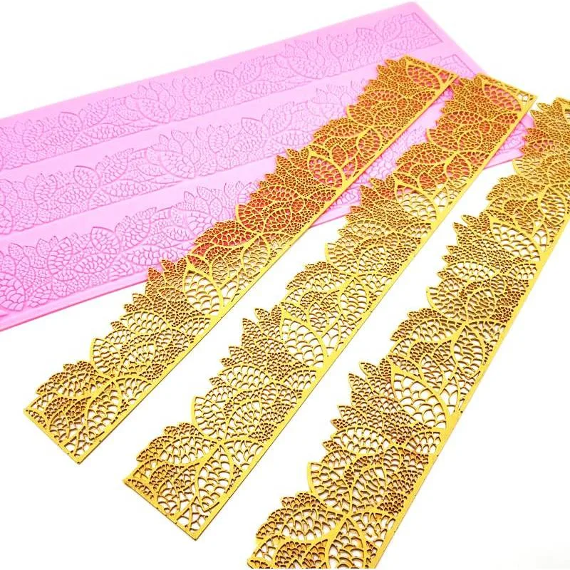 Silikonová forma na jedlou krajku 39x19,5 cm – Cakesicq