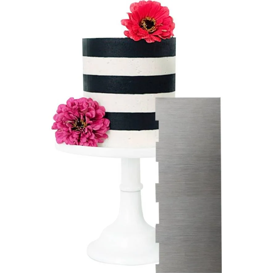 Stěrka na okraje dortů Stripes 23 × 9 cm – Cakesicq