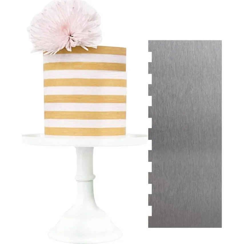 Stěrka na okraje dortů Stripes 23 × 9 cm – Cakesicq