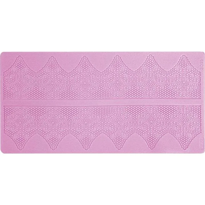 Silikonová forma na jedlou krajku 38x18 cm – Cakesicq