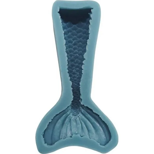 Silikonová formička ocas mořské panny 9 cm – Cakesicq