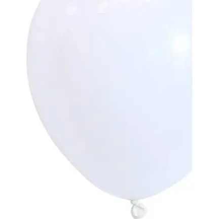 Latexové balónky bílé 30 cm, 50 ks – Cakesicq