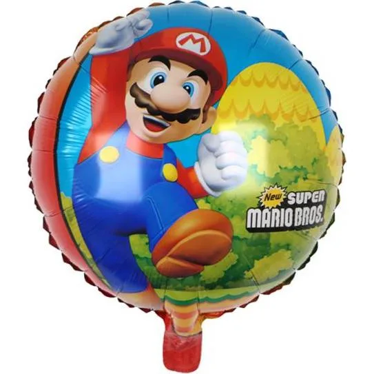 Fóliový balónek Mario 46 cm – Cakesicq