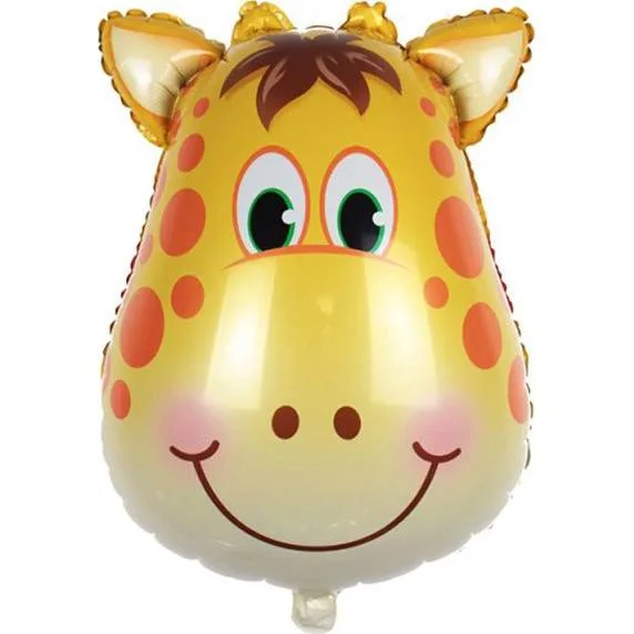 Fóliový balónek žirafa 55 cm – Cakesicq