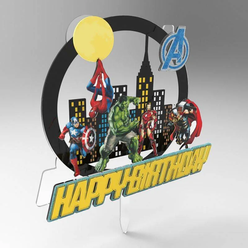 Zápich do dortu Avengers – Cakesicq