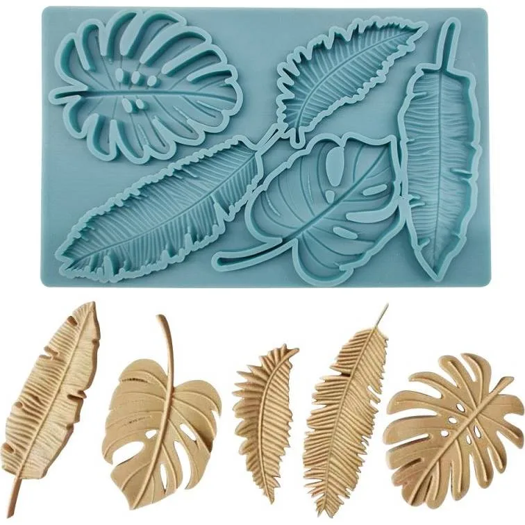 Silikonová formička listy 19,5x12,5cm – Cakesicq