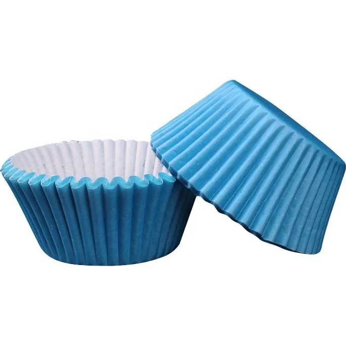 Cukrářské košíčky modré 50x30 mm, 50 ks – Cakesicq
