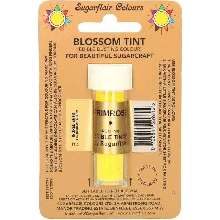 Jedlá prachová barva primrose 7 ml – Sugarflair