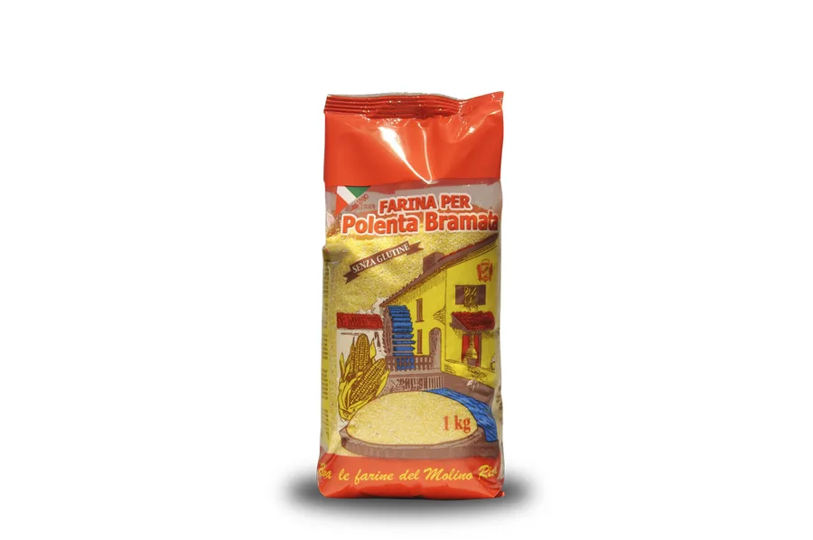 Kukuřičná mouka Farina Bramata Polenta 1 kg
