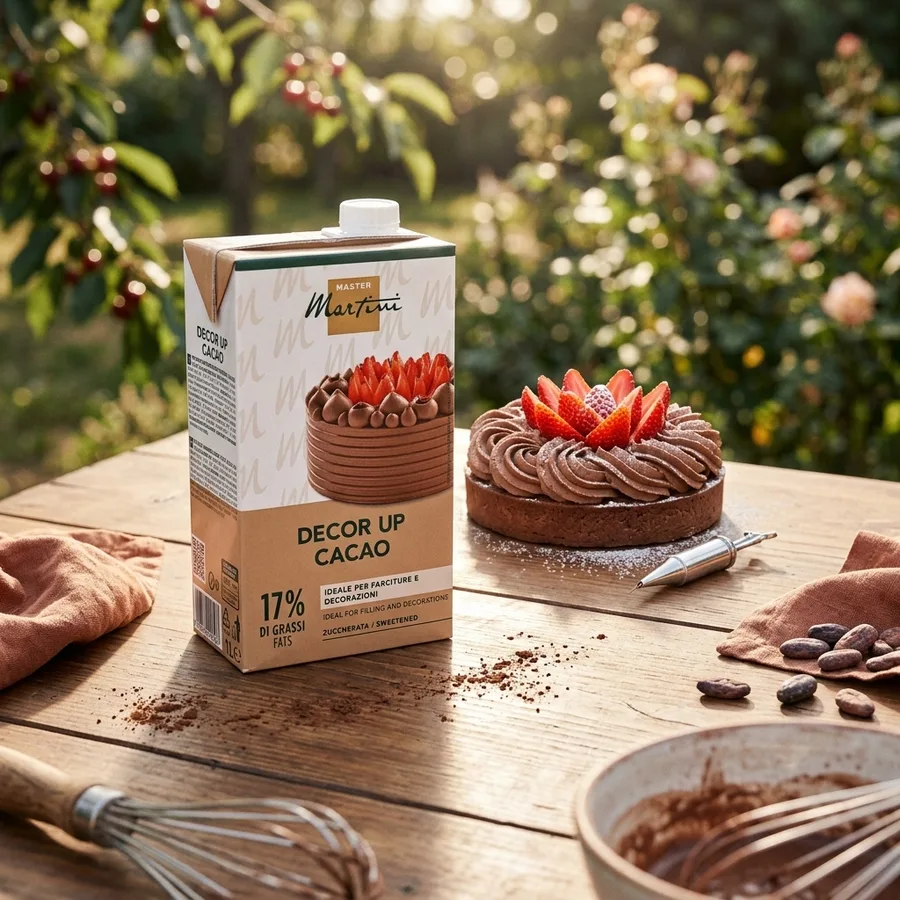 Kakaový rostlinný krém Decor Up Cacao 1 l – Master Martini