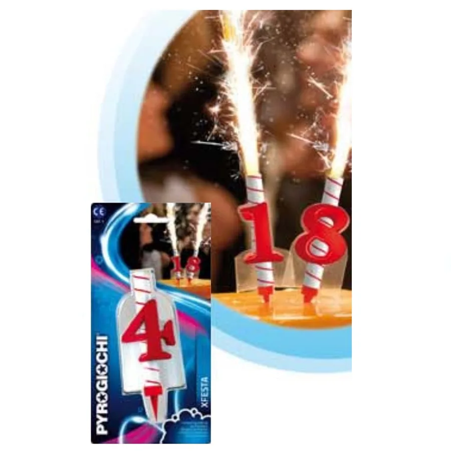 Dortová fontána číslo 4, výška 12 cm – Pyrogiochi