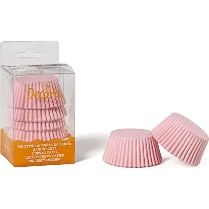 Košíčky na muffiny růžové 5x3,2 cm 75 ks – Decora