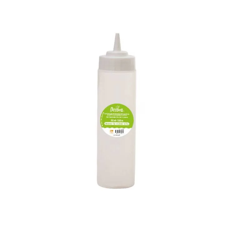 Dávkovací láhev 350 ml, hrot 2,8 mm – Decora