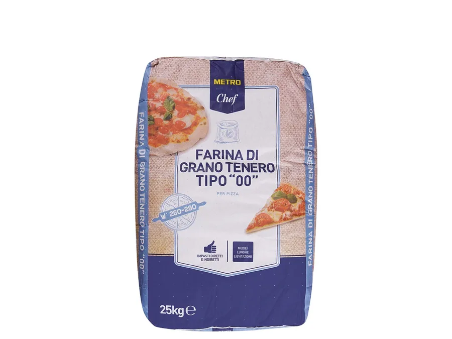 Pšeničná mouka na pizzu typ 00 hladká 25 kg – METRO Chef
