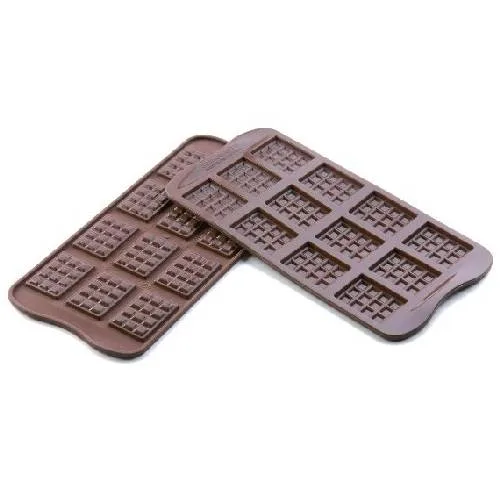 Silikonová forma na čokoládové tabulky 3,8x2,7 cm – Silikomart