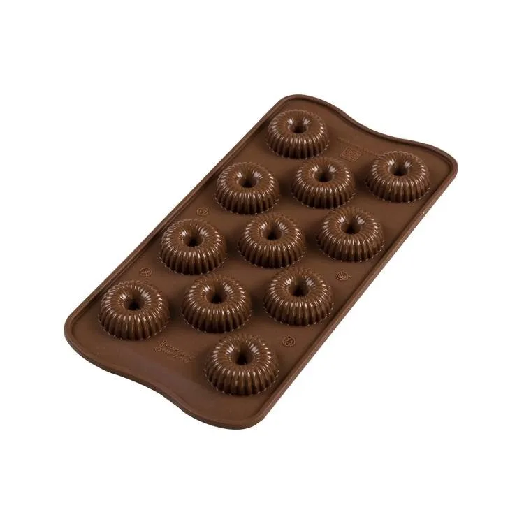Silikonová forma na čokoládu Choco Crown 21 × 10 cm – Silikomart