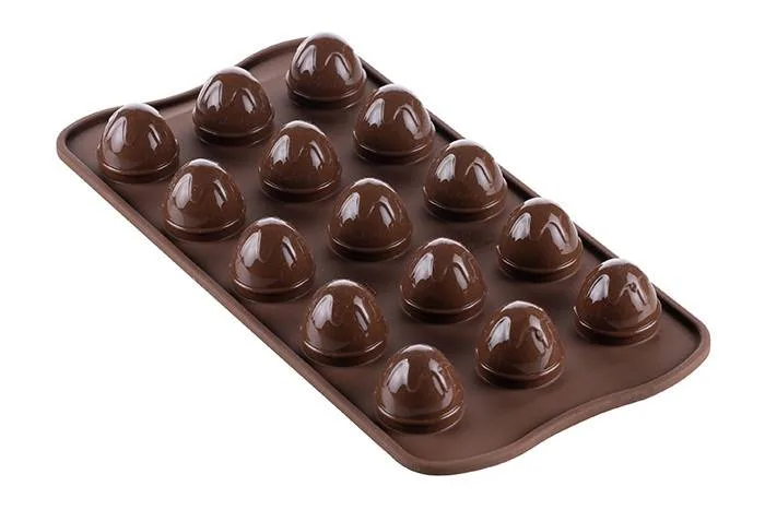 Silikonová forma na pralinky Choco Drop 3D, 21x10 cm – Silikomart