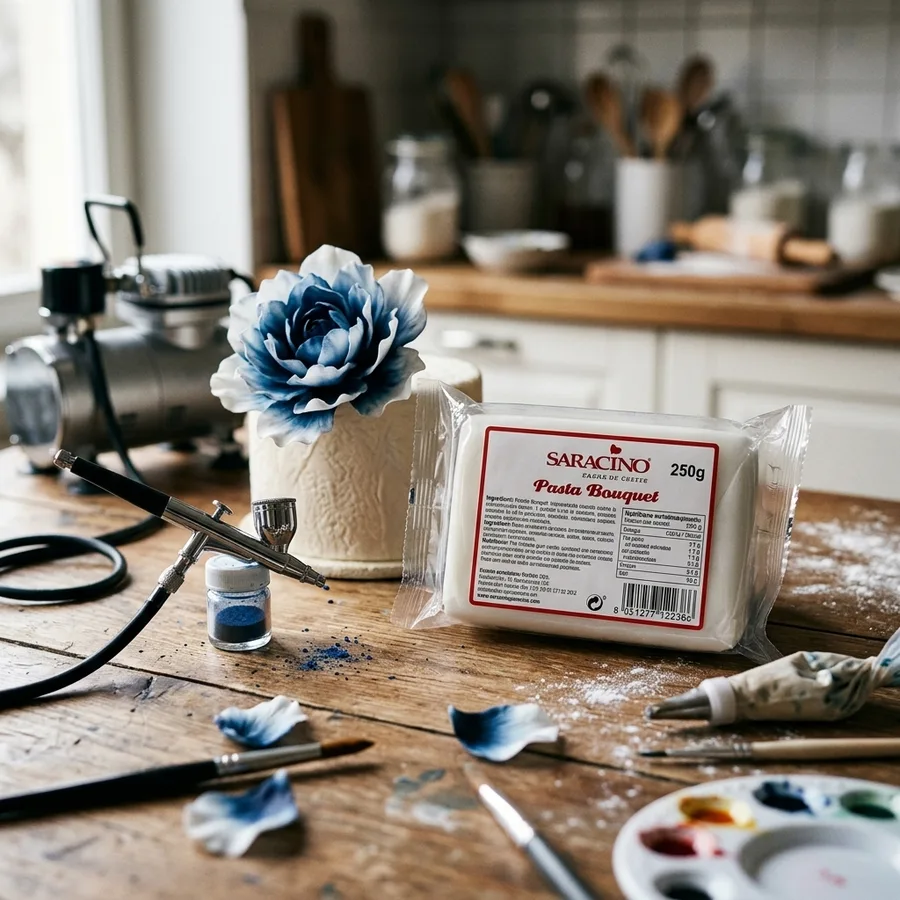 Gum pasta na květiny a modelování 250 g – SARACINO