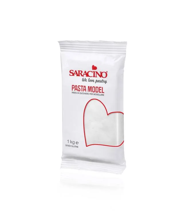 Modelovací hmota na figurky bílá 1 kg – Saracino