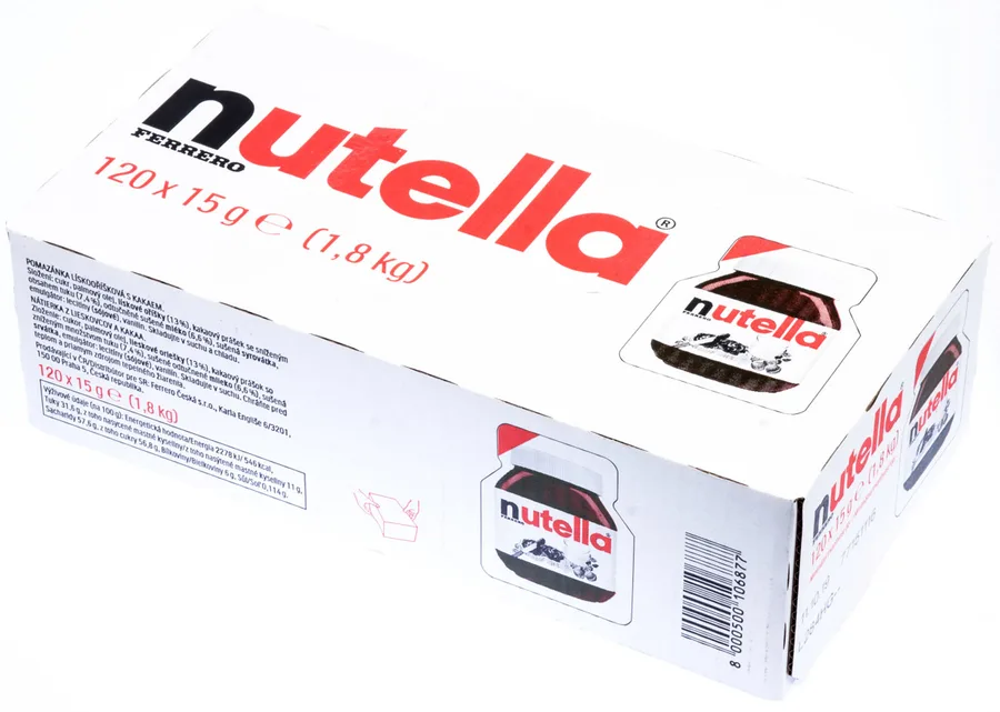 Nutella lískooříšková pomazánka 120 × 15 g – Ferrero