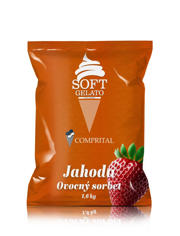 Směs na jahodový sorbet 1,6 kg – Comprital