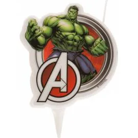 Svíčka na dort Hulk 9 cm – Dekora