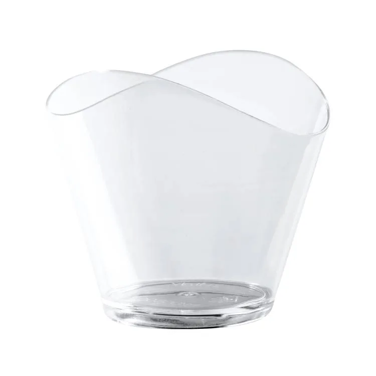 Plastový kelímek na dezerty Wave 120 ml