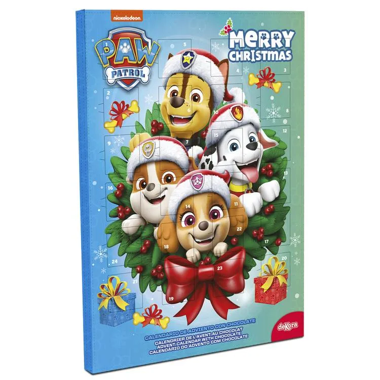 Adventní kalendář Tlapková patrola – Dekora