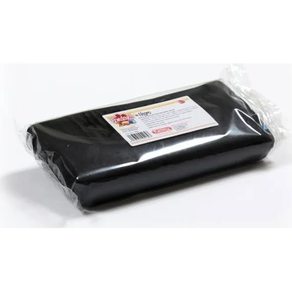 Potahovací hmota černá 1 kg – Kelmy