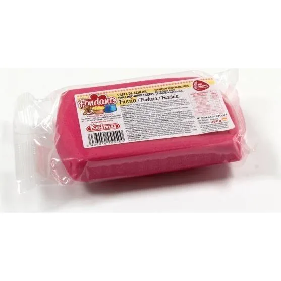 Potahovací hmota fuchsiová 250 g – Kelmy