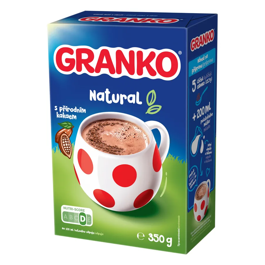 Instantní kakaový nápoj Granko Natural 350 g – Orion