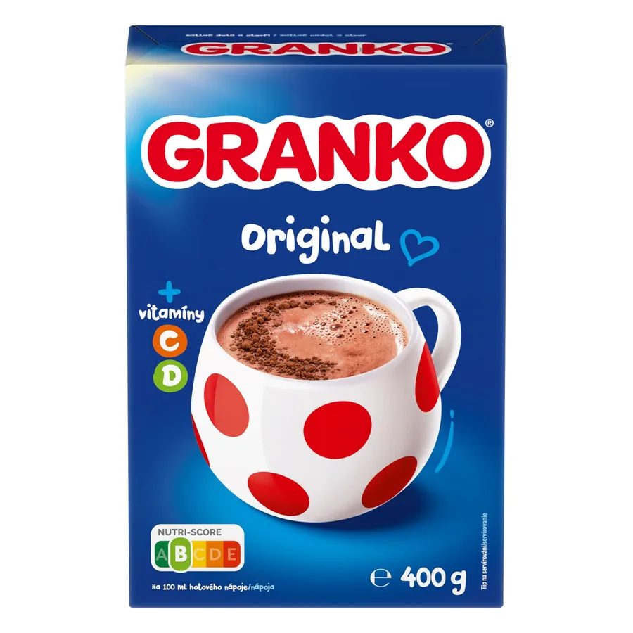 Instantní kakaový nápoj Granko Original 400 g – Orion