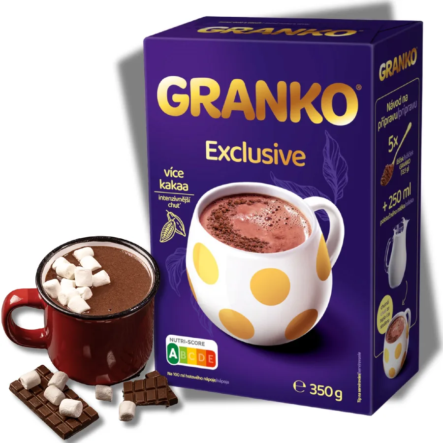 Instantní kakaový nápoj Granko Cocoa Exclusive 350 g – Orion