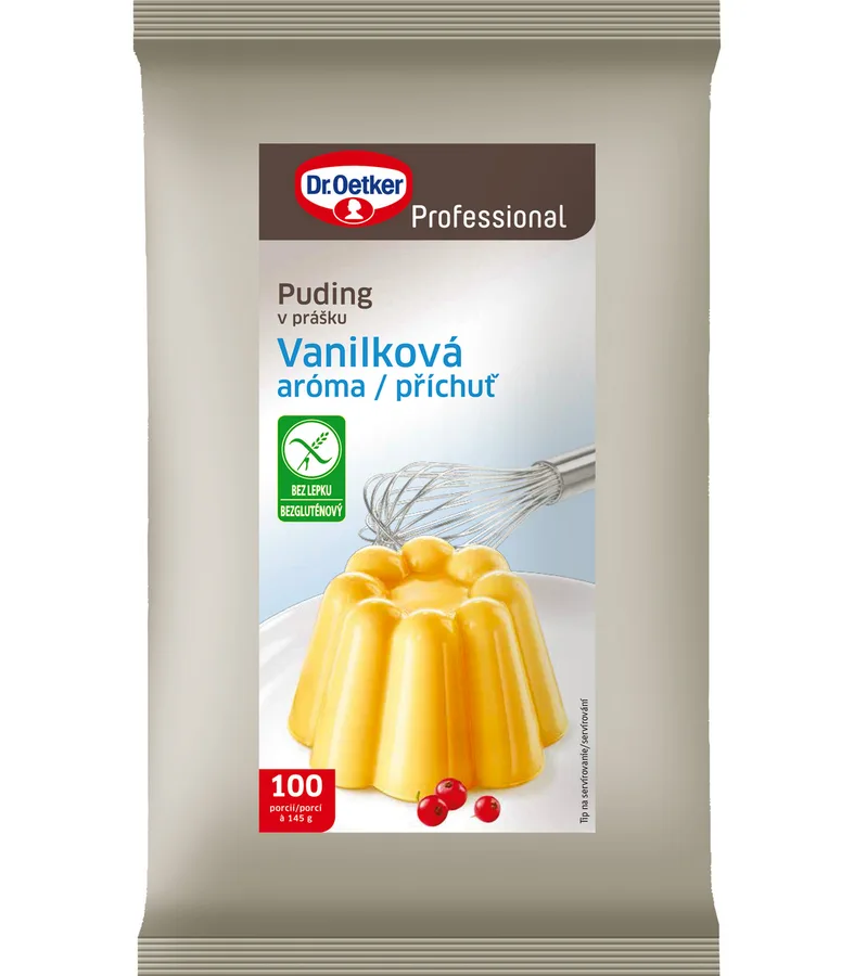 Puding s příchutí vanilky 1 kg – Dr. Oetker