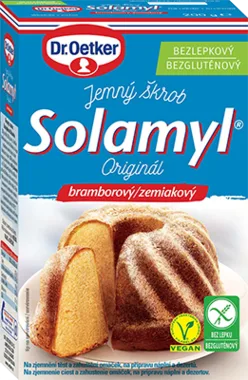 Jemný bramborový škrob Solamyl 200 g – Dr. Oetker