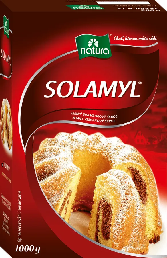 Jemný bramborový škrob Solamyl 1 kg – Dr. Oetker