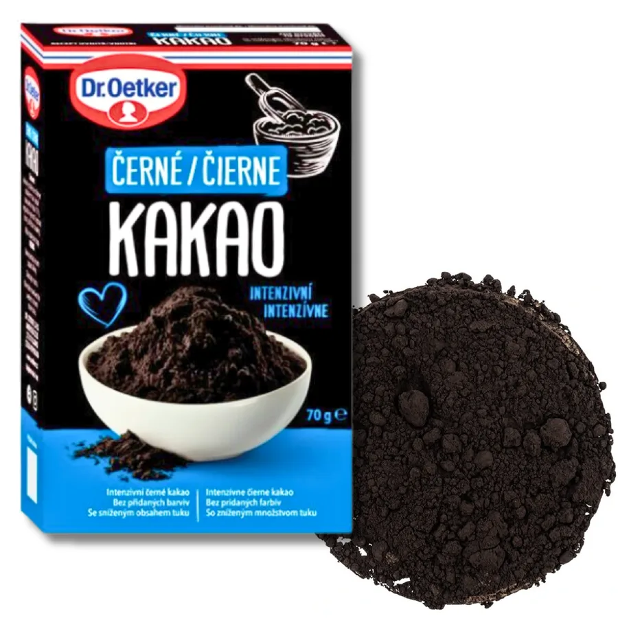 Černé kakao holandské 100 g – Dr. Oetker