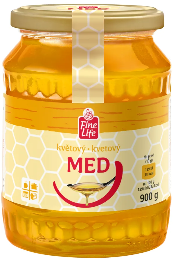 Květový med 900 g – MEDAS