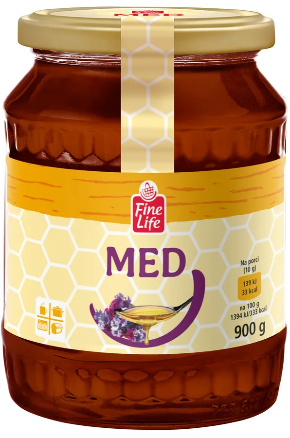 Med smíšený 900 g – Fine Life
