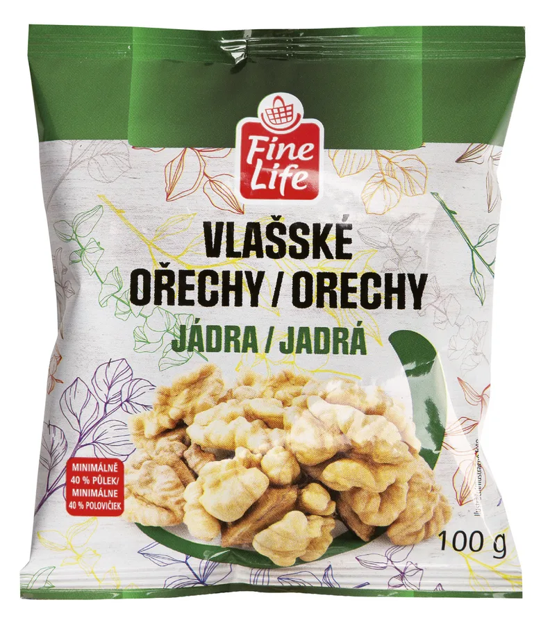 Vlašská jádra 100 g – Fine Life