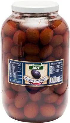 Švestkový kompot celý s peckou 3,6 kg – ADY