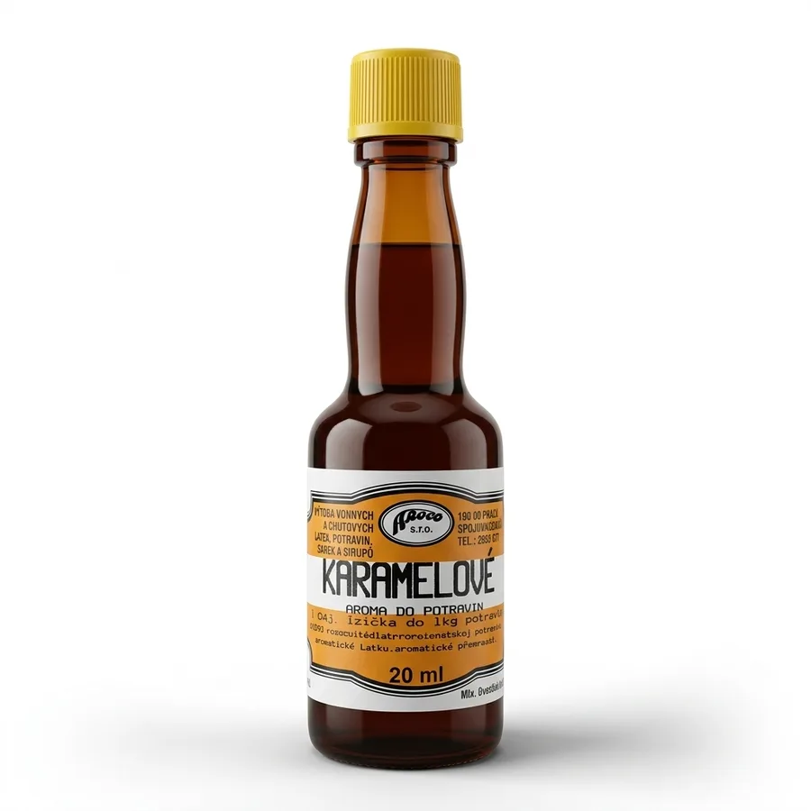 Karamelové aroma do potravin 20ml – Aroco