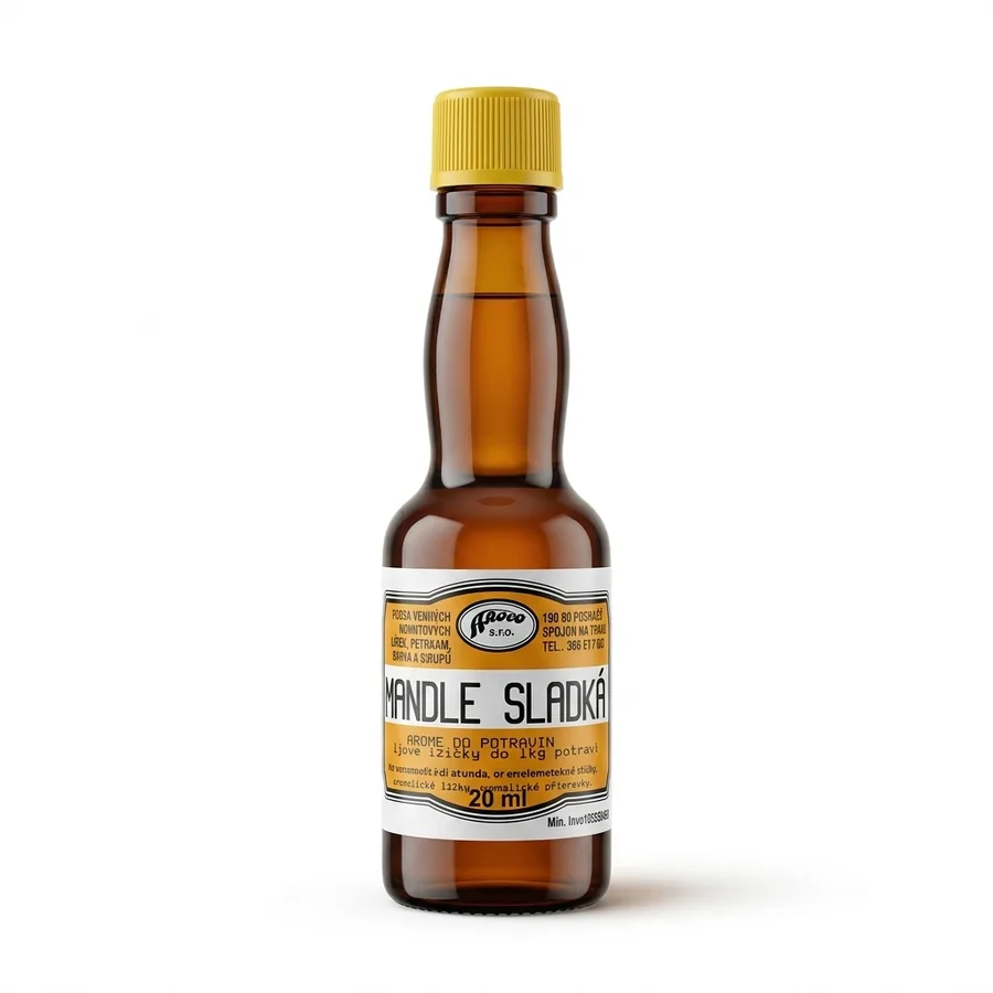Potravinářské aroma sladká mandle 20 ml – Aroco