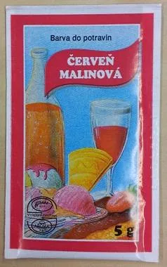 Potravinářská barva prášková Červeň malinová 5 g – AROCO