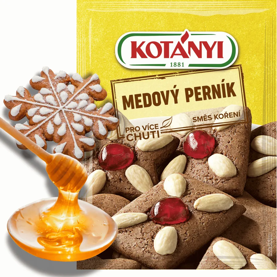 Medový perník koření 27 g (1 ks)