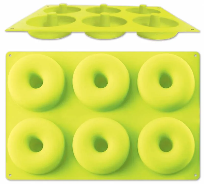 Silikonová pečicí forma na donuty 29 × 17,5 cm – Alvarak