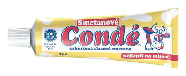 BOHEMILK Condé Smetana slazená 12x 75 g