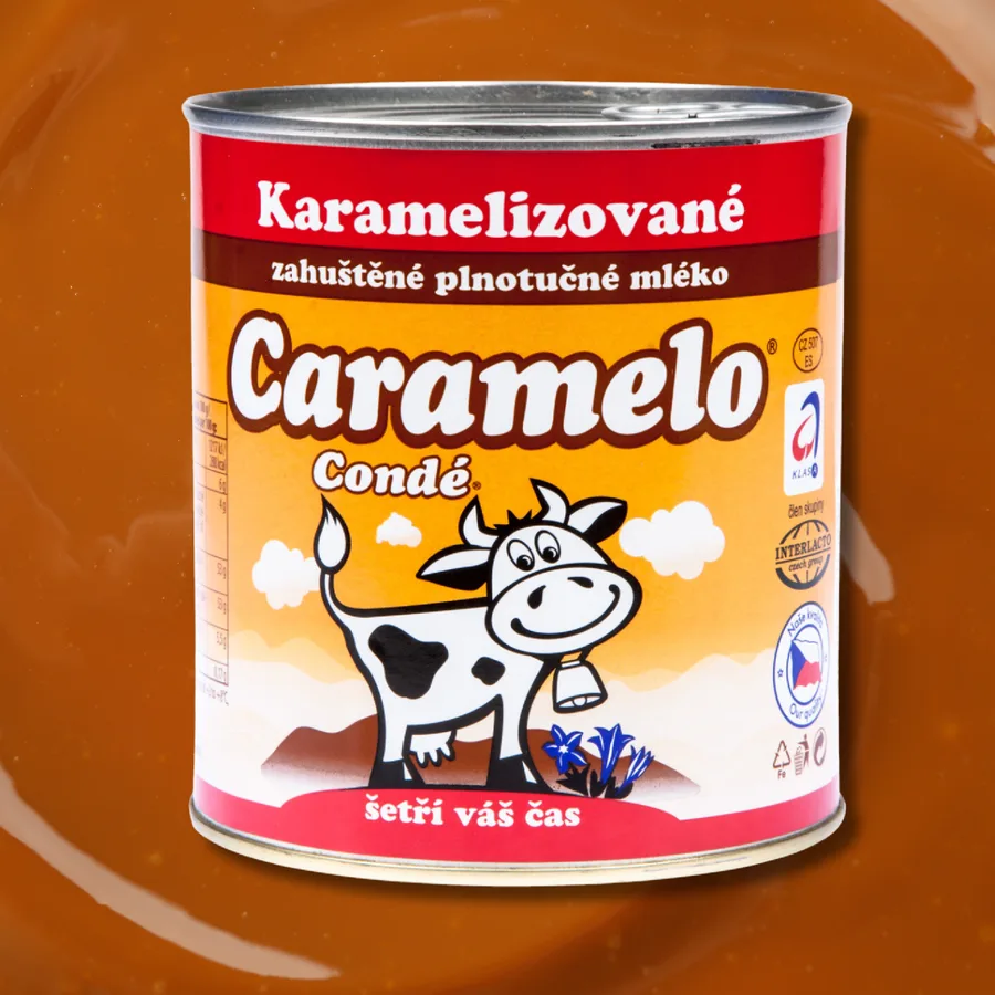 Zahuštěné slazené mléko karamelizované Condé Caramelo 1 kg – BOHEMILK