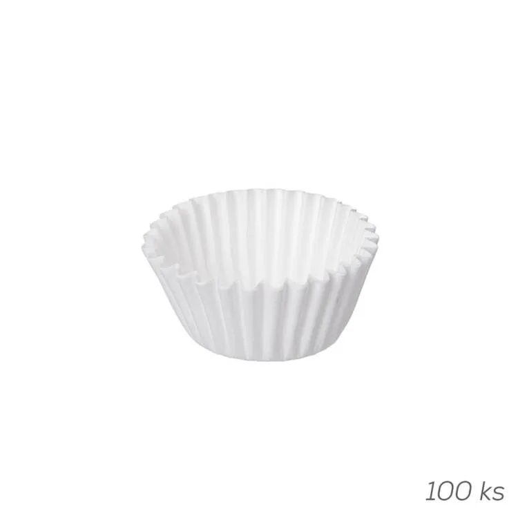 Košíčky na muffiny bílé průměr 2,9 cm (100 ks) – Orion